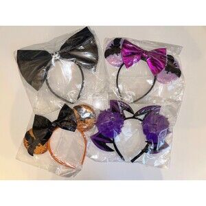Ears Halloween Theme Disney Inspired Set of 4